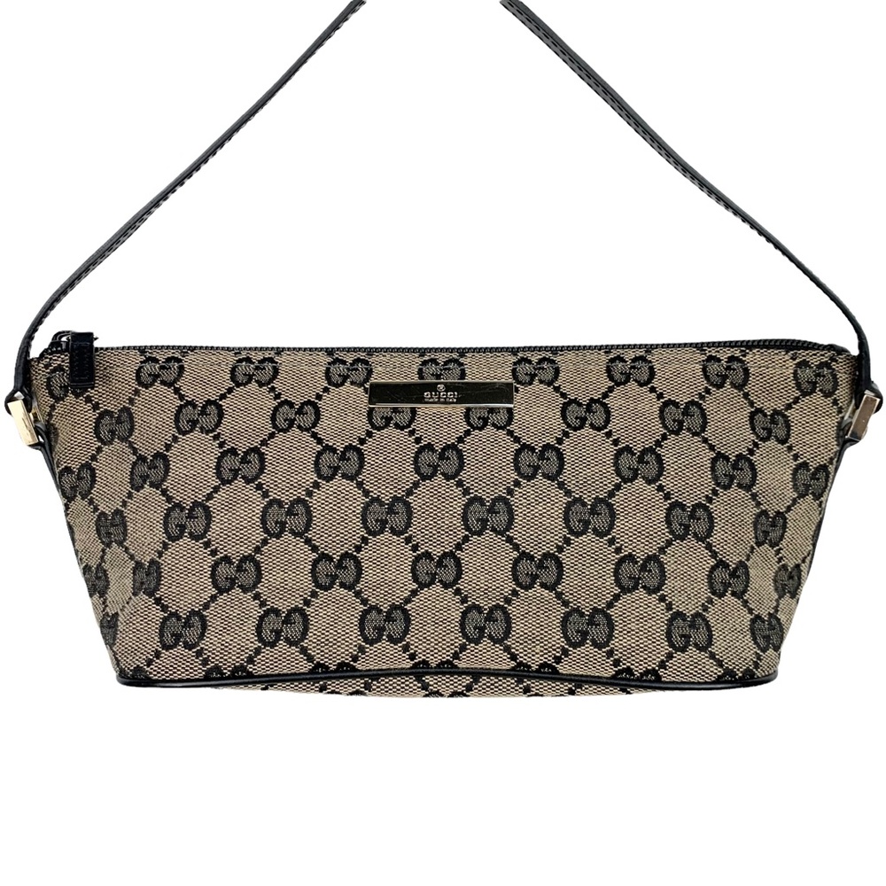 GUCCI Monogram Boat Pochette - Picture 1 of 13